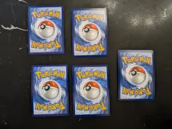5 x Mega EX Pokemon Card Bundle (Mega Evolution Set, NM) - Image 2