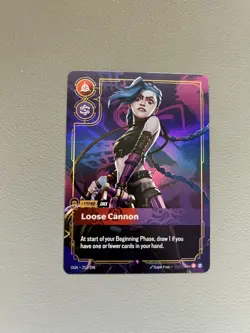 Riftbound - Jinx - Loose Cannon - 251/298 Origins League of Legends Card Game - Image 1