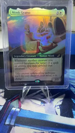MTG Avatar: The Last Airbender, Monk Gyatso - Extended Art Foil - Image 1