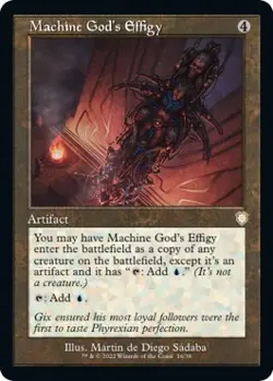 MTG Machine God's Effigy (Retro Frame) - 16 / English / Near Mint - Image 1