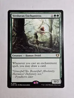 Verduran Enchantress Commander Masters Regular - Image 1