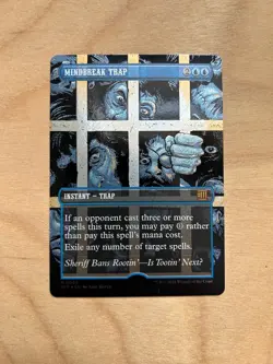 Mindbreak Trap (Textured Foil) [Outlaws of Thunder Junction] Foil Artist Proof - Image 1