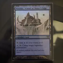 Minamo, School at Water's Edge the List Foil Magic the Gathering Card - Image 1