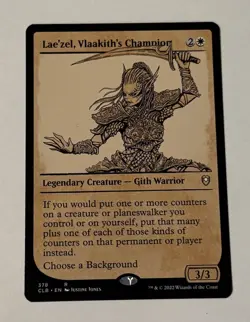 MTG Lae'zel, Vlaakith's Champion - Showcase Battle for Baldur’s Gate CLB NM - Image 1