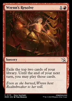 1 x Wrenn's Resolve - March of the Machine - NM-Mint - MTG - Image 1