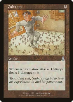 MTG Caltrops Urza's Destiny Uncommon LP - Image 1