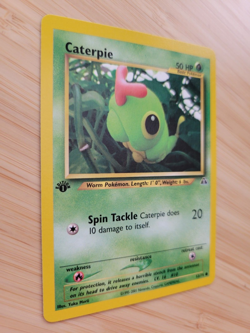 Pokemon TCG Caterpie Neo Discovery 53 Regular 1st Edition Common - Image 2