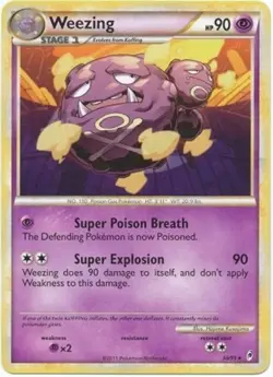 Weezing 38/95 Call of Legends RARE PERFECT MINT! Pokemon - Image 1