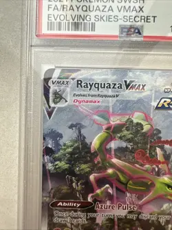 Pokemon 2021 Rayquaza VMAX 218/203 Alt Art Evolving Skies GEM MINT PSA 10 - Image 2