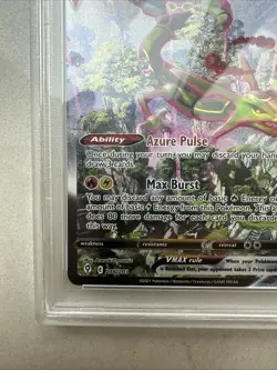 Pokemon 2021 Rayquaza VMAX 218/203 Alt Art Evolving Skies GEM MINT PSA 10 - Image 4