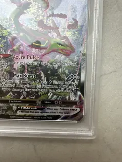 Pokemon 2021 Rayquaza VMAX 218/203 Alt Art Evolving Skies GEM MINT PSA 10 - Image 5