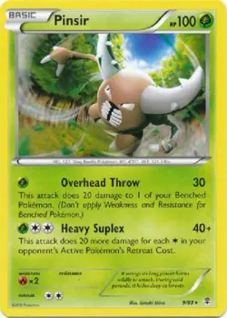Pinsir 9/83 XY GENERATIONS 20th ANNIV. 2016 RARE PERFECT MINT! Pokemon - Image 1