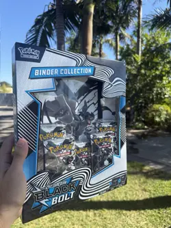 Pokemon TCG Black Bolt Binder Collection Box - Factory Sealed - Image 2