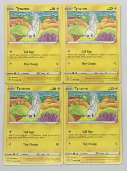 POKEMON TCG LOST ORIGIN Tynamo x4 4x Common Playset #059/196 Pack Fresh NM! - Image 1