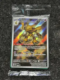 Alakazam 009 Mega Evolution Black Star Promo Sealed Pokemon TCG - Image 1