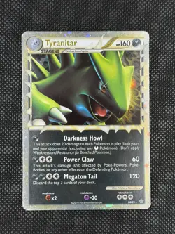 Pokemon Card TCG Tyranitar Prime Unleashed 88/95 Holo Holo Rare Prime - NM- - Image 2