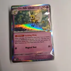 Pokemon Lillie's Ribombee Journey Together Prerelease SVP 183 Promo Deck Sealed - Image 1