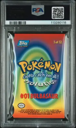 PSA 10 Bulbasaur Topps Movie Edition POP 45 Pokemon 1999 Mint Rare - Image 2