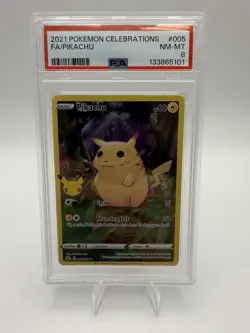 Pikachu 005/025 Celebrations Holo Ultra Rare Pokemon Card_22.(lot of 3) - Image 1