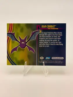 Crobat #169 - Silver Foil - Pokemon Topps Johto League Champions - Image 2