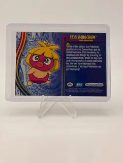 Smoochum Topps Johto League Champions 238 Silver Holo Foil Pokemon Card - Image 2
