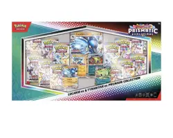 PRISMATIC EVOLUTIONS Lucario EX & Tyranitar EX Pokemon Collection Box Sam’s Club - Image 4