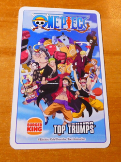 ONE PIECE X BURGER KING LIMITED CARD FRANCAISE GAME CARTE PROMO YAMATO FR #2 - Image 2