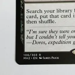 Unmarked Grave Modern Horizons 2 NM Black Rare MAGIC THE GATHERING CARD - Image 5