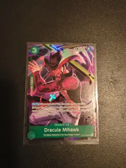 Dracule Mihawk (Illustration Box Vol.4) ST12-003 One Piece Promotion Cards Foil - Image 1