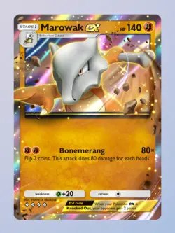 (Digital Card) Marowak EX, Pokemon TCG Pocket, English, Genetic Apex set - Image 1
