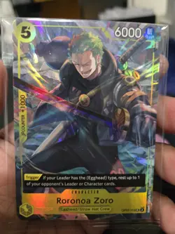 Roronoa Zoro (Illustration Box Vol.3) OP07-113 One Piece Promotion Cards sealed - Image 1