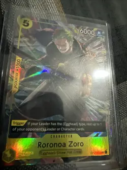Roronoa Zoro (Illustration Box Vol.3) OP07-113 One Piece Promotion Cards Foil - Image 3