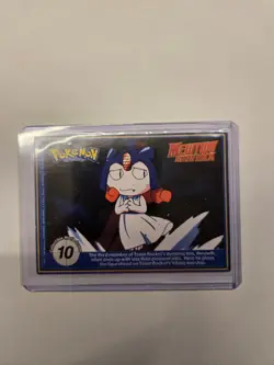 Mew #151 Pokemon TCG Burger King Promo PokeTrivia Trading Card Vintage HP - Image 2