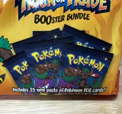 Pokemon TCG Trick or Trade Booster Bundle 35 Mini Halloween Packs(2024)105 Cards - Image 2