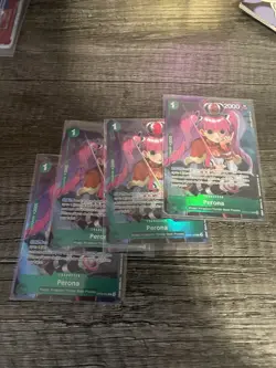 Perona (Illustration Box Vol.4) OP09-034 One Piece Promotion Cards Foil X4 - Image 1