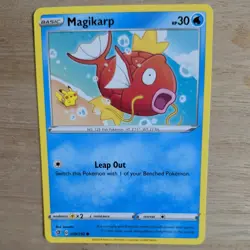 MAGIKARP 039/192 POKEMON CARD (REBEL CLASH SET) - Image 1