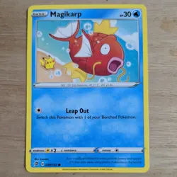MAGIKARP 039/192 POKEMON CARD (REBEL CLASH SET) - Image 2
