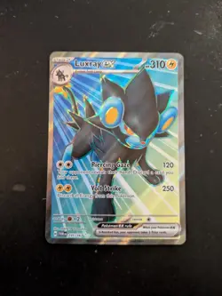 Luxray EX Pokemon Card (Twilight Masquerade Set, 195/167, NM) - Image 1