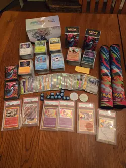 Pokemon Lot of Cards, Graded Cards Coins & Accessories- Charizard - Image 1