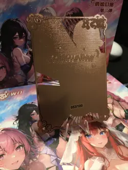Goddess Story Metal Card Serialized Anime Waifu Fairy Tail - Image 4