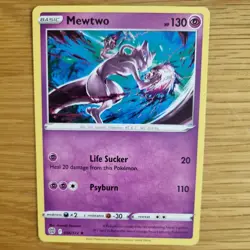 MEWTWO 056/172 POKEMON CARD (BRILLIANT STARS SET) - Image 1