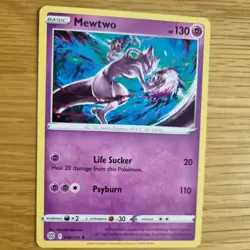 MEWTWO 056/172 POKEMON CARD (BRILLIANT STARS SET) - Image 3