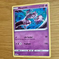 MEWTWO 056/172 POKEMON CARD (BRILLIANT STARS SET) - Image 4