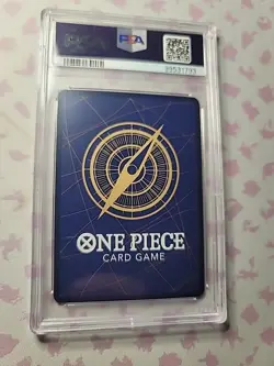 PSA10 Marshall D Teach Blackbeard PSA10 op09-093 SR Parallel One Piece Card - Image 2