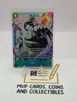 Izo SR ST22-002 Parallel ONE PIECE Card Deck Ace Newgate Luffy Zoro Nami Sanji - Image 1