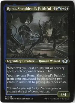 Rona, Sheoldred's Faithful (Foil Etched) FOIL March of the Machine MUL LP MTG - Image 1