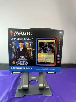 Magic The Gathering Universes Beyond Doctor Who Commander Deck Masters of Evil - Image 1