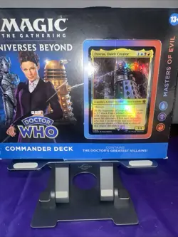 Magic The Gathering Universes Beyond Doctor Who Commander Deck Masters of Evil - Image 3