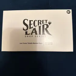 JUST SOME TOTALLY NORMAL GUYS Secret Lair Foil Edition | Factory Sealed | MTG - Image 1