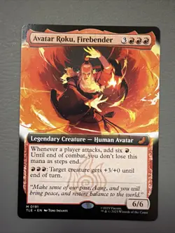 MTG Avatar: The Last Airbender Avatar Roku, Firebender (Regular) M0191 Borderles - Image 1